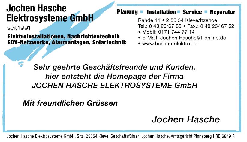 Jochen Hasche Elektrosysteme